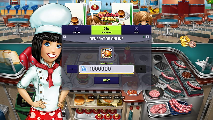 Cooking Fever Hack Mod - Get Gems and Coins HD wallpaper