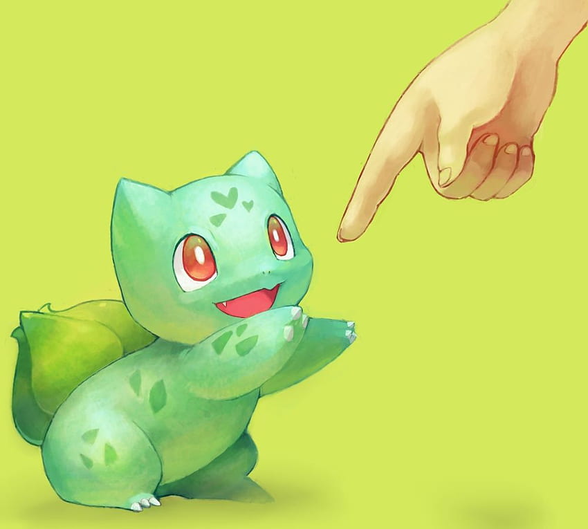 I like Bulbasaur's original design a bit more than how he looked post  Johto. He was stockier, sturdier looking, had a bigger head and just looked  cooler to me. Both him &