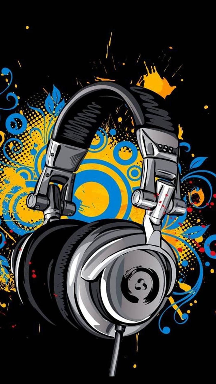 music by tifazeko1 - 89 now. Browse millions of popular headphone Wallpap. Graffiti , Headphones art, Music, Gaming Heads HD phone wallpaper