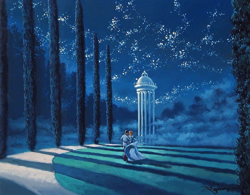Royal Dance, Painting, Cinderella, Disney, Prince Charming HD wallpaper
