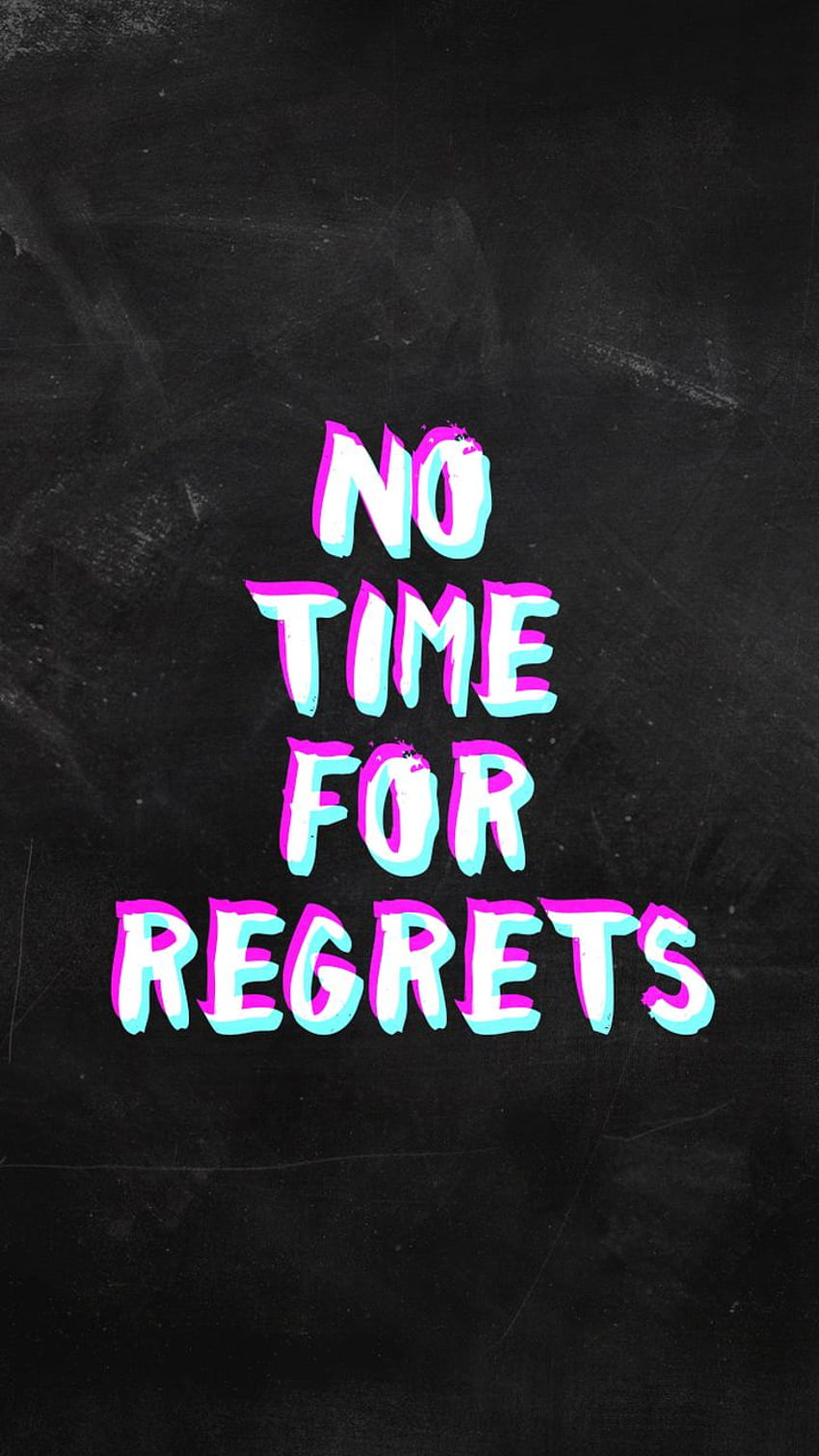 No time for regret!! shared by H E Y HD phone wallpaper