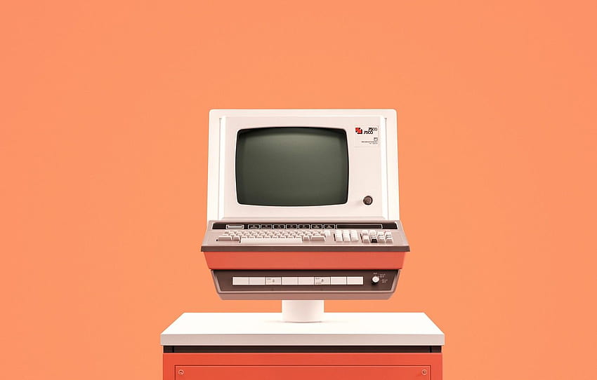 คอมพิวเตอร์ ย้อนยุค 1970 Cl For หมวดไฮเทค วอลล์เปเปอร์ HD