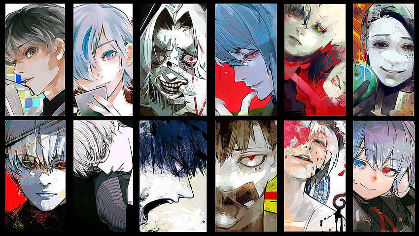 All Volume Covers : R TokyoGhoul, Tokyo Ghoul Collage HD wallpaper