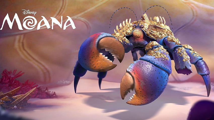 Disney Maui Y Moana - Tamatoa Moana - & Antecedentes fondo de pantalla