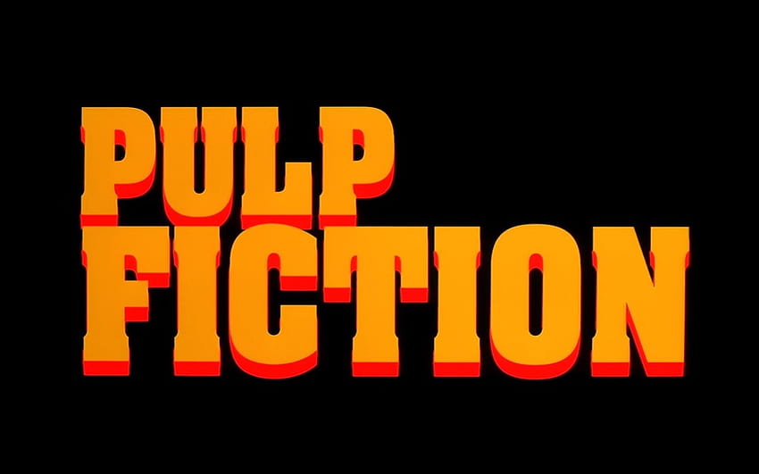Pulp Fiction fundo, Pulp Fiction Minimalista papel de parede HD