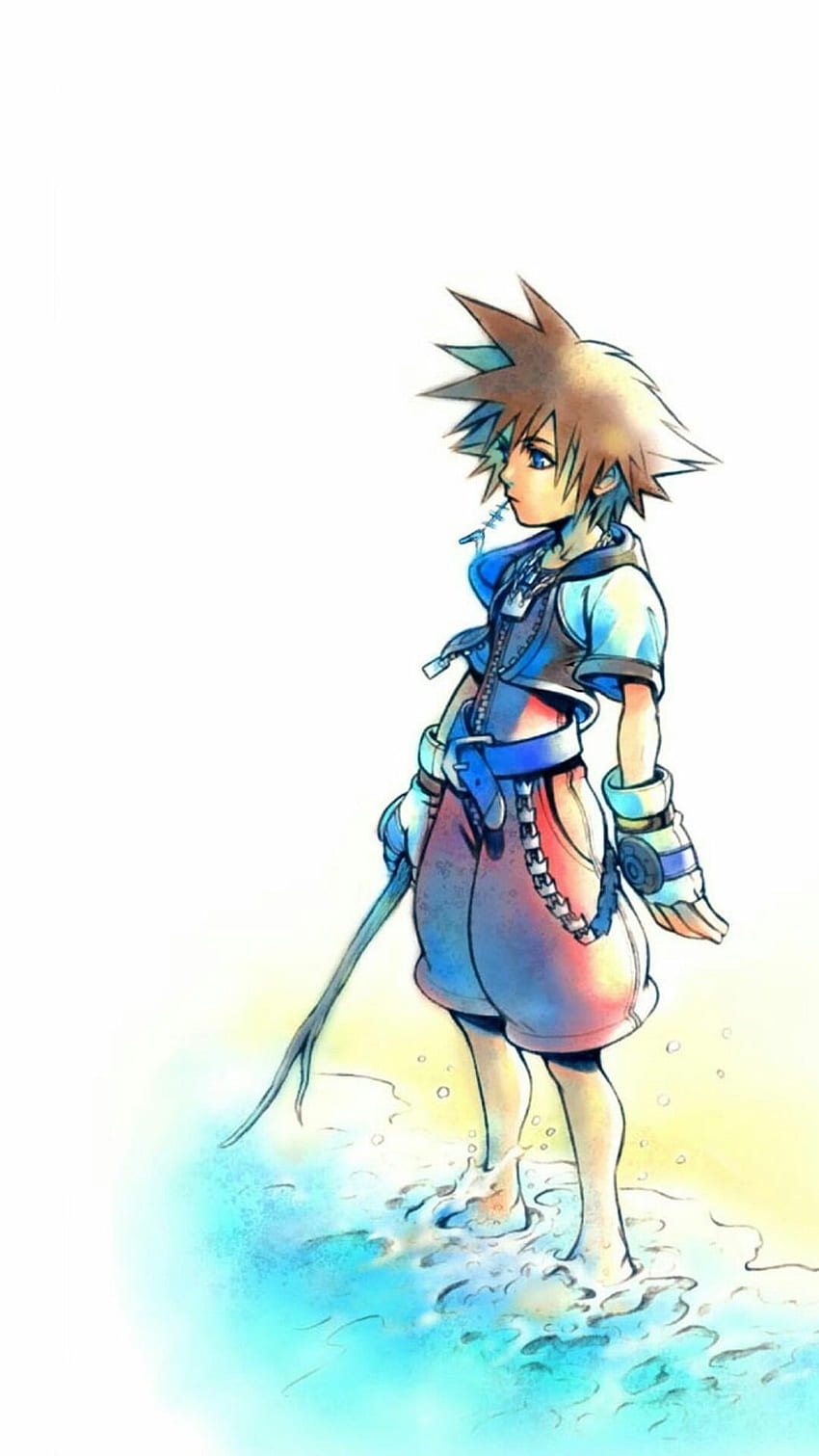 Sora Kairi - Kingdom Hearts HD-Handy-Hintergrundbild