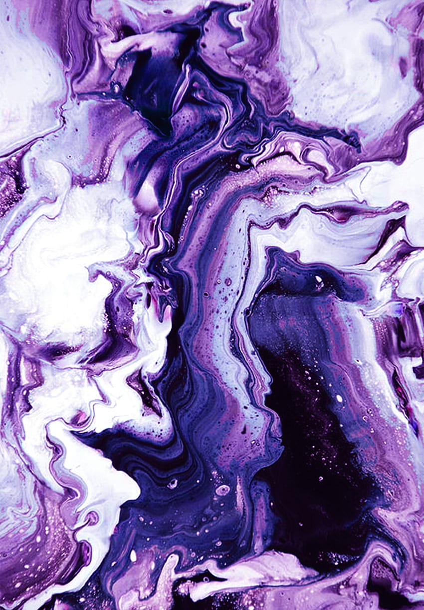 Print and textures. Abstract, Textures patterns, Art, Lilac Marble HD phone wallpaper