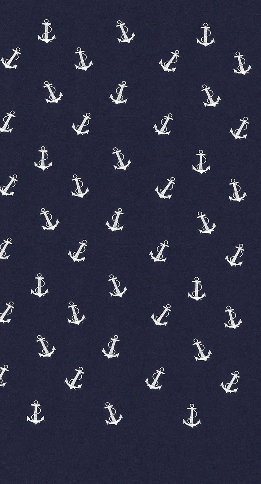 Anchor Pattern, Cute Nautical HD phone wallpaper