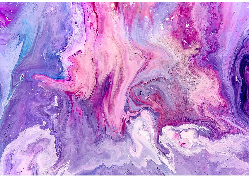 Wall26 Fond De Peinture Violette Abstraite. Texture Acrylique Avec Motif De Marbre Papier Peint Amovible. Grands pouces auto-adhésifs : Tout le reste, Marbre lilas Fond d'écran HD