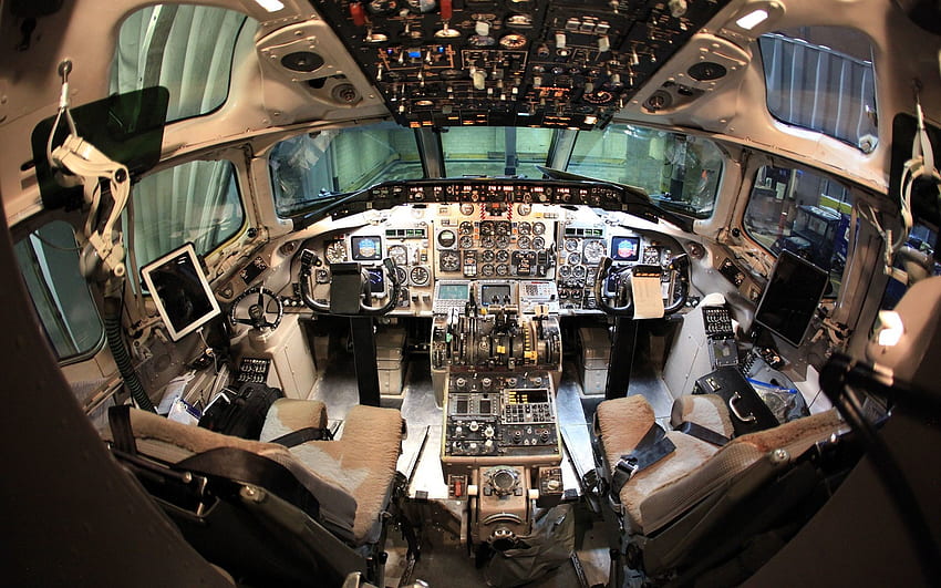 Cockpit (meilleur Cockpit et ) sur Chat, Cabine d'avion Fond d'écran HD