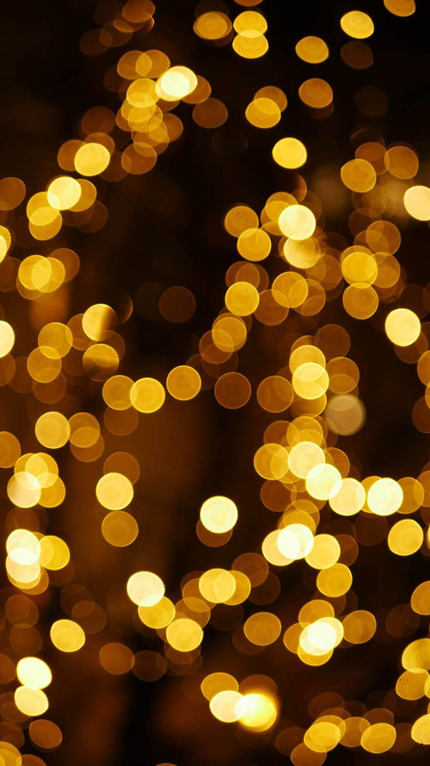 Impressionante fundo de Natal para iPhone, luzes de dezembro Papel de parede de celular HD