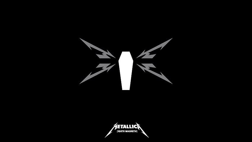 Metallica bands groups music entertainment heavy metal hard rock thrash logo . HD wallpaper