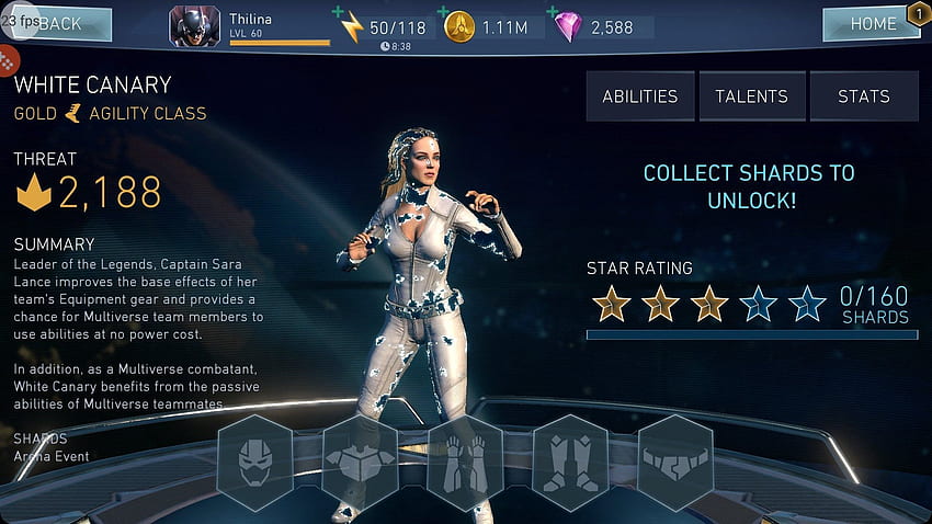 White Canary was just announced for Injustice 2 mobile game as a arena reward. : LegendsOfTomorrow HD wallpaper