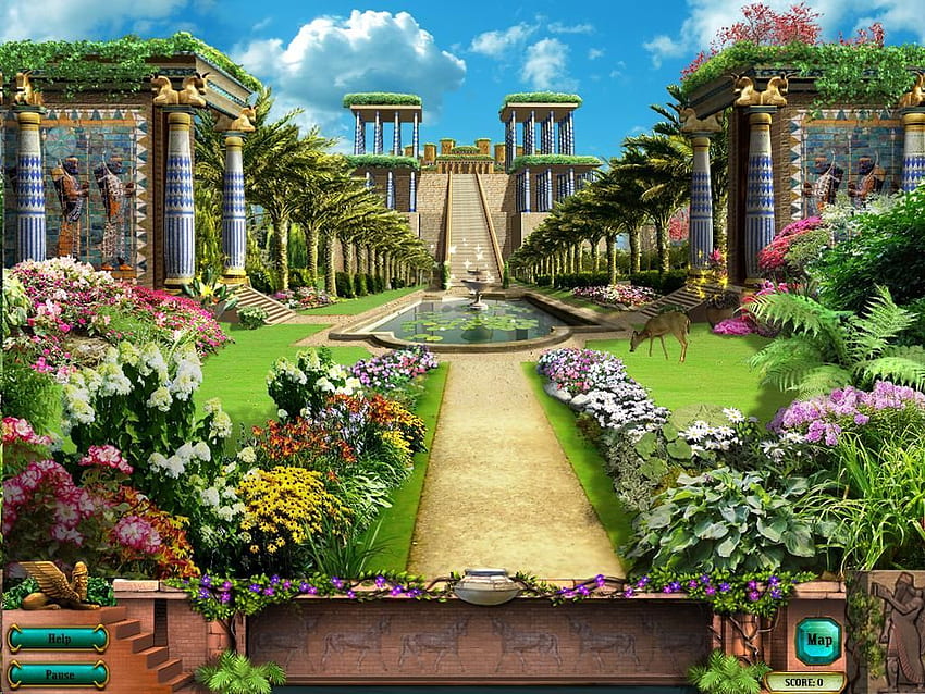 Hanging Gardens Of Babylon . VBS 2018 in 2019 HD wallpaper