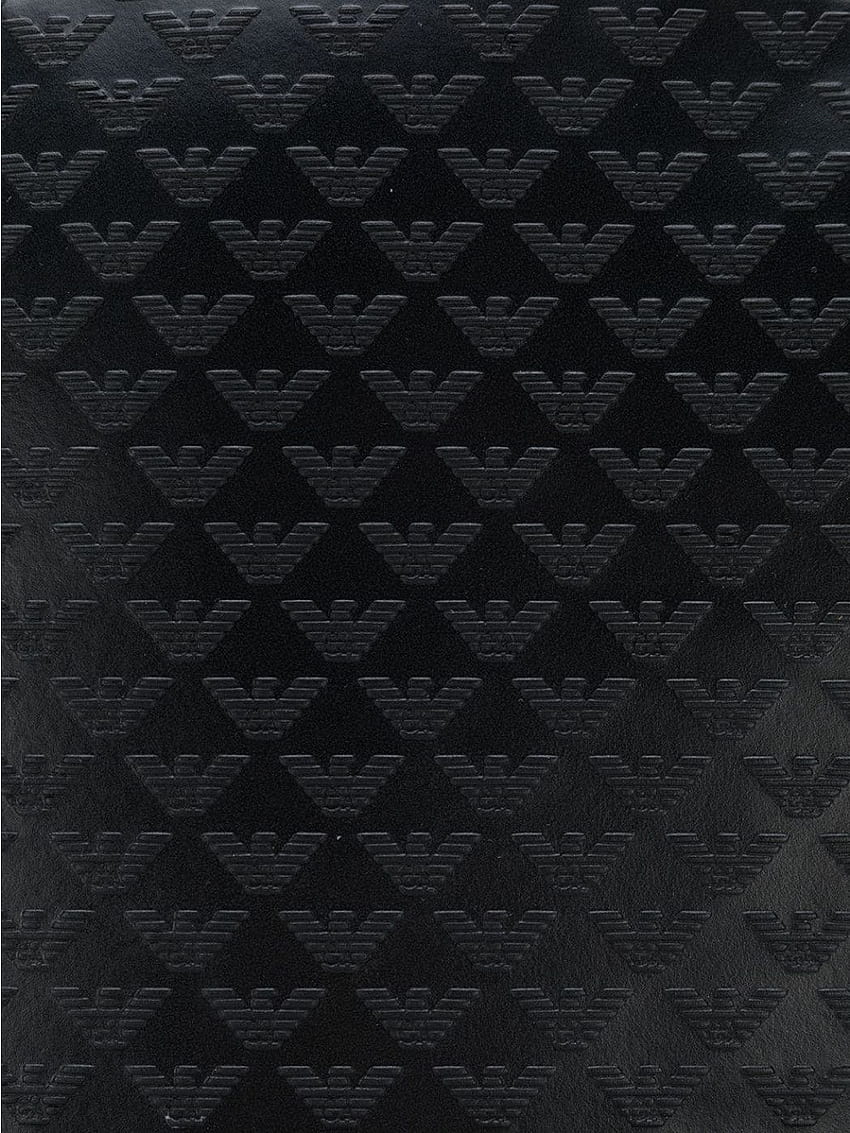 EMPORIO ARMANI. Backpacks. Leather Backpack. Black. Tessabit, Giorgio Armani HD phone wallpaper
