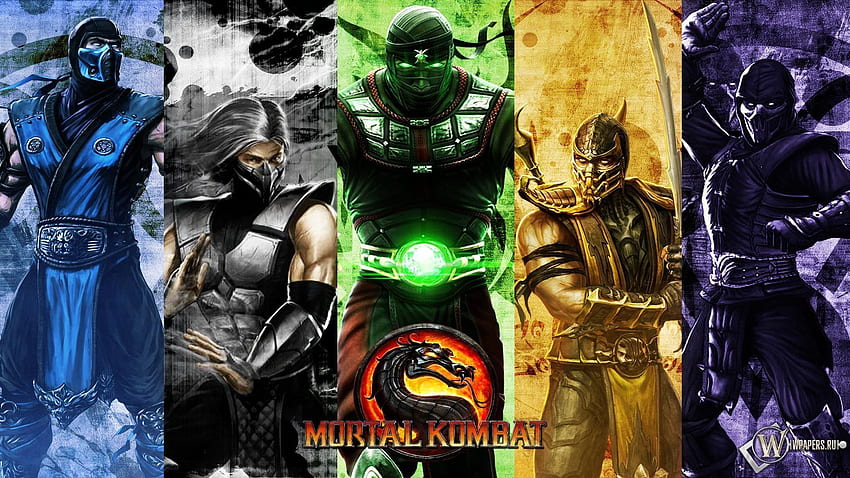 Mortal Kombat (23), Mortal Kombat Scorpion kontra Sub-Zero Tapeta HD