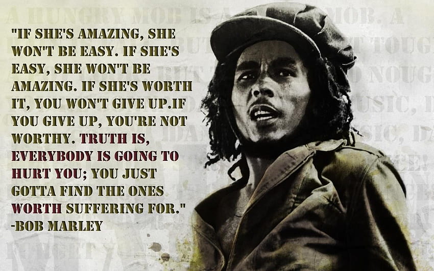 Frases de Bob Marley , y para Facebook, Frases de Bob Marley fondo de  pantalla | Pxfuel