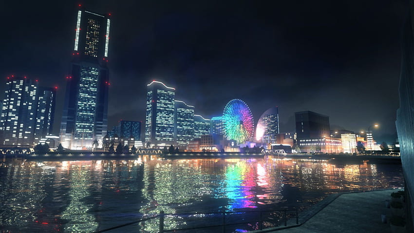 Odkrywanie świata Yakuza po raz pierwszy w grze Yakuza: Like a Dragon — Xbox Wire, Yakuza City Tapeta HD