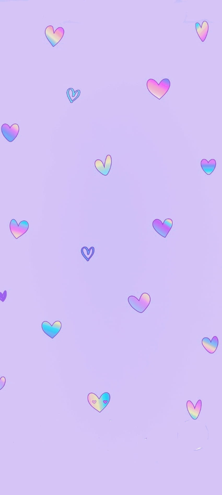 Pastel Purple Hearts HD phone wallpaper | Pxfuel