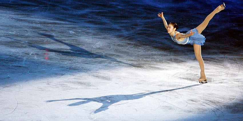 Figure Skating Background - Figure Skating Kim Yuna HD wallpaper