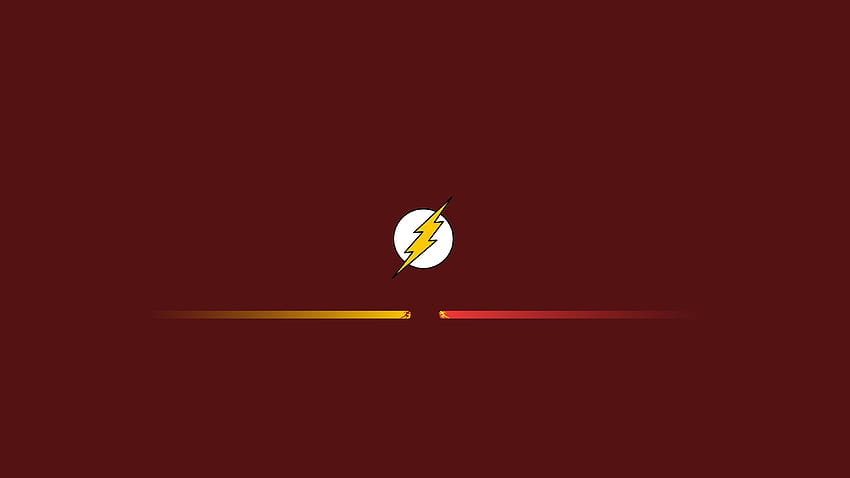 Minimal, flash, superhero, the speedster HD тапет