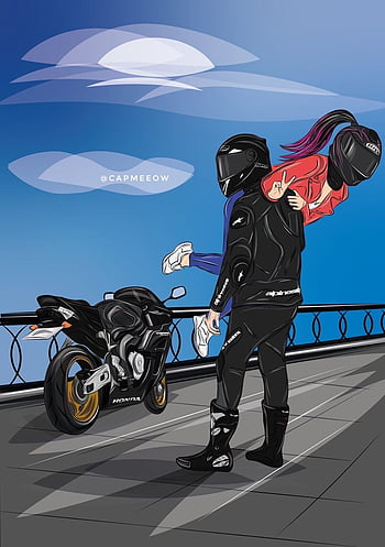 Motorbike cartoon HD wallpapers | Pxfuel