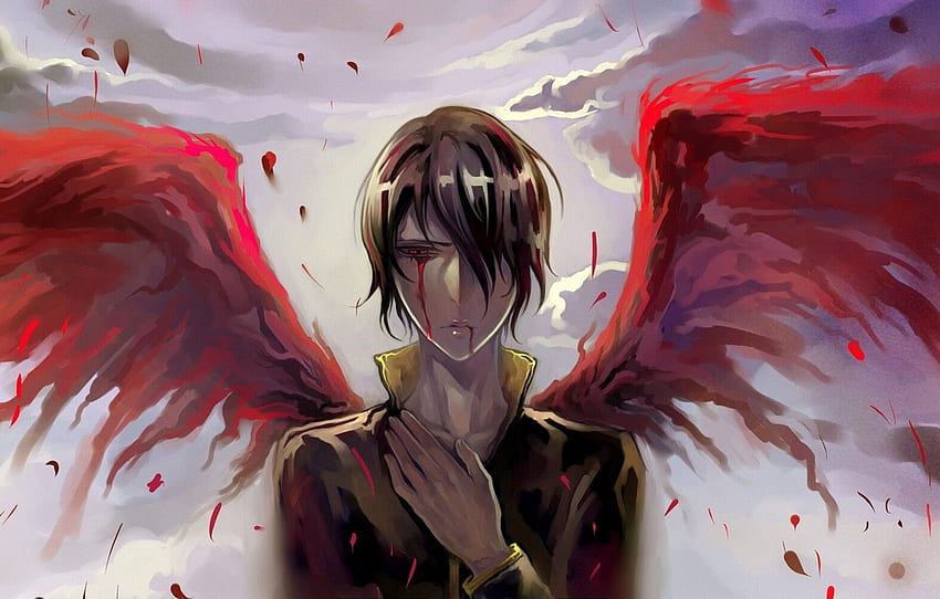 Blut, Spiel, Anime, Flügel, Mann, Vampir, asiatisch, Manga, Noblesse HD-Hintergrundbild