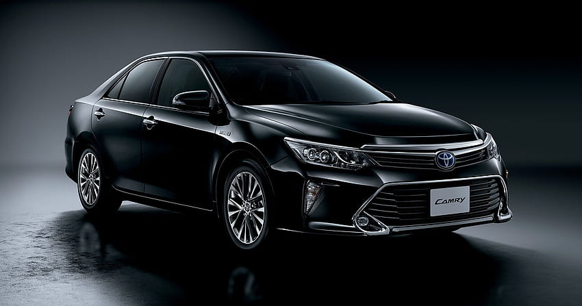 Toyota Camry Gets LED Headlights and Woodgrain Trim in Japan - autoevolution, Black Toyota Camry HD wallpaper