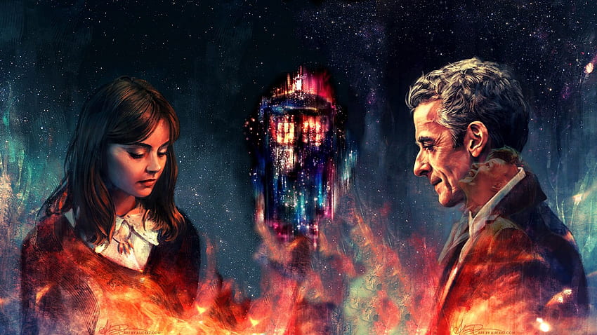 The Doctor & The Impossible Girl, Clara Oswald HD wallpaper
