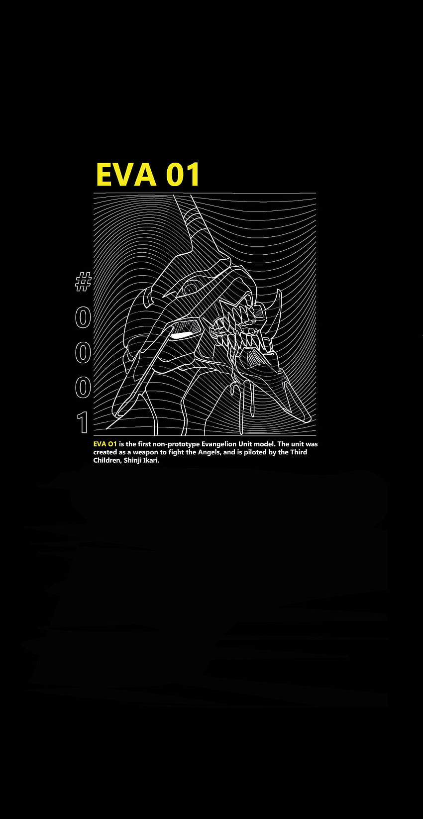Eva 01, Eva01, アニメ, エヴァンゲリオン, ミニマリスト, Sencillo HD電話の壁紙
