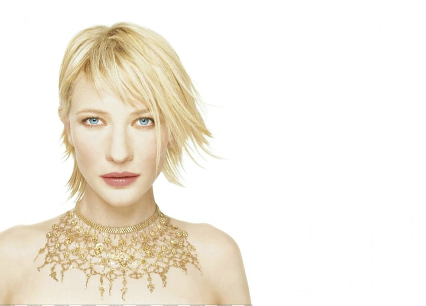 Cate Blanchett, branca, loira, menina, atriz, mulher papel de parede HD