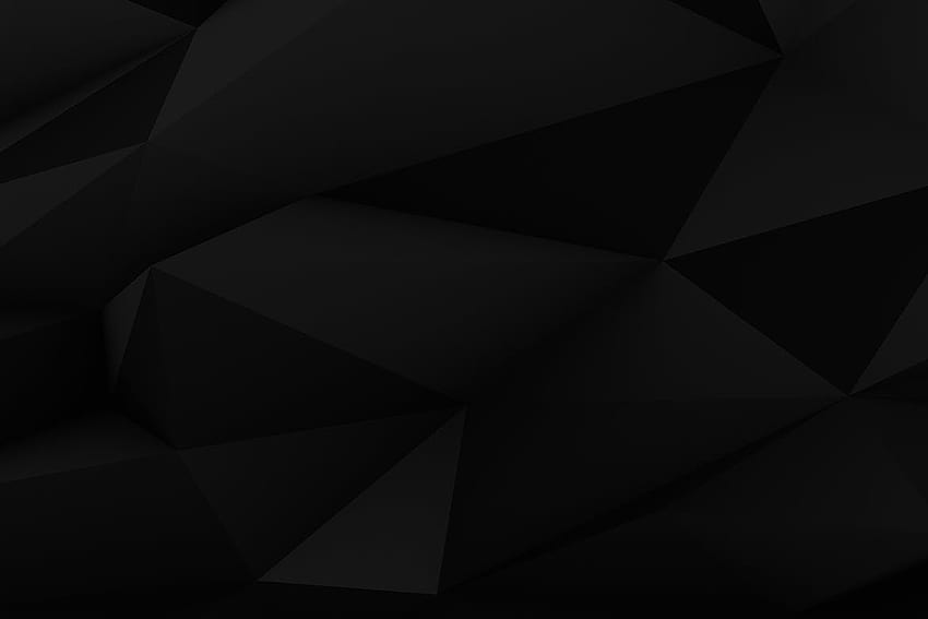 Different Dark and Black Polygon Background by themefire on Envato Elements HD wallpaper
