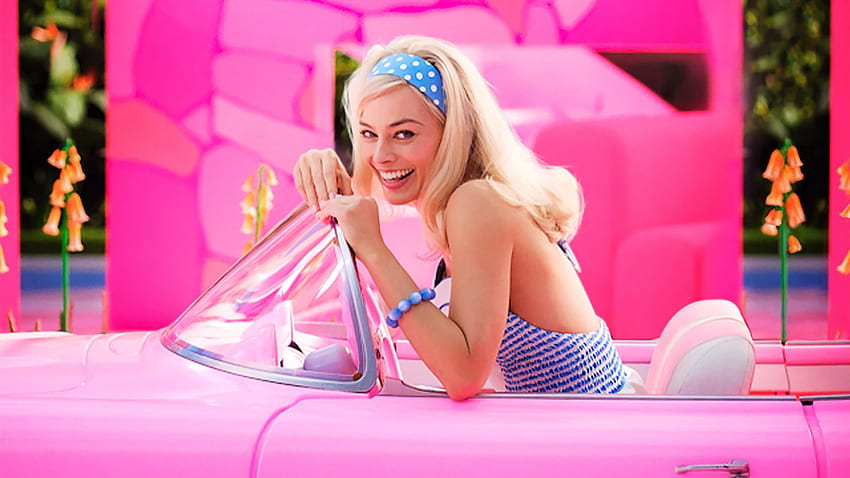 Margot Robbie Sebagai Barbie Ryan Gosling America Ferrera Barbie Wallpaper HD