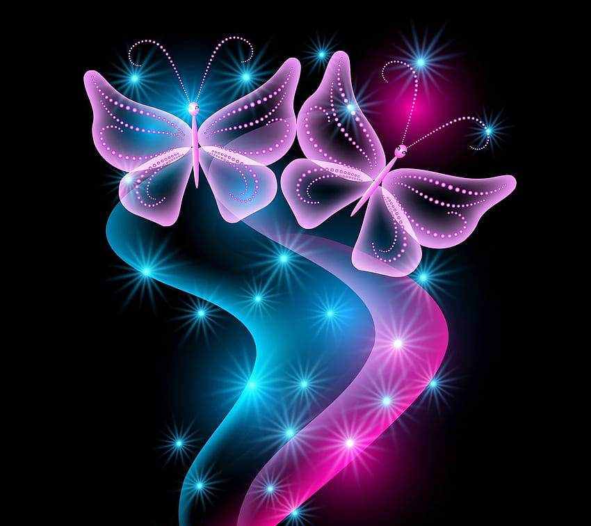 Schmetterling für Kindle Fire - WhatsApp Dp Schmetterling, Paar DP HD-Hintergrundbild