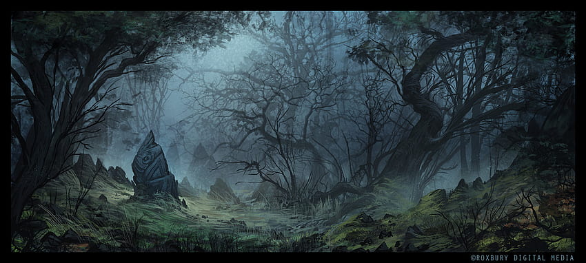 Haunted Forest par ReneAigner [] pour votre , Mobile & Tablet. Explorez la forêt effrayante. Forêt sombre, forêt effrayante, Halloween effrayant, forêt d'horreur Fond d'écran HD