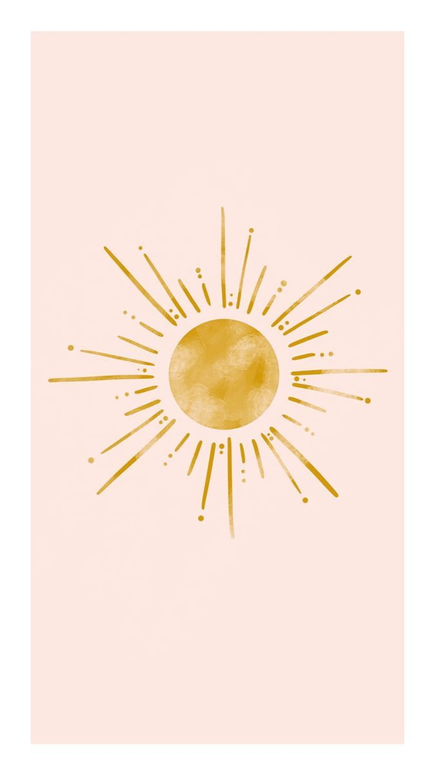 Stampa artistica del sole. Arte del sole, Stampe d'arte, Stampe, Illustrazione del sole Sfondo del telefono HD