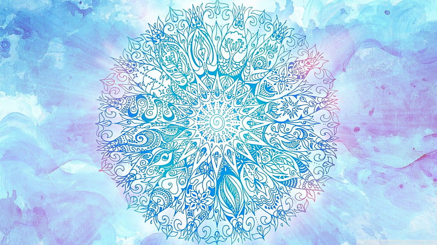 Mandala iPhone, Mandala Abstrak Sederhana Wallpaper HD