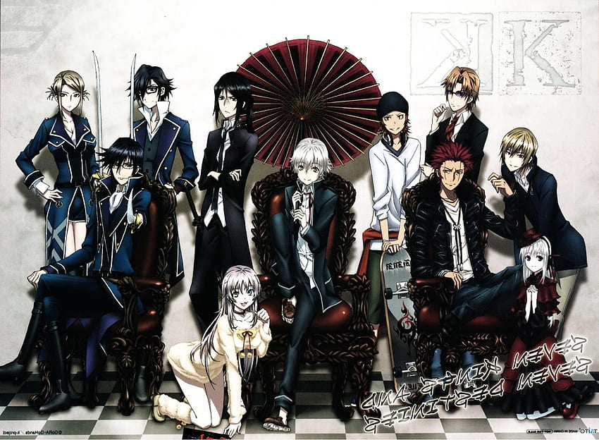 Pin by Natsume on K  K project anime K project Anime reccomendations