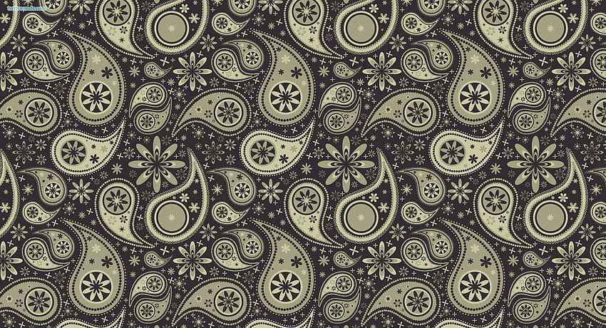 Paisley pattern HD wallpaper