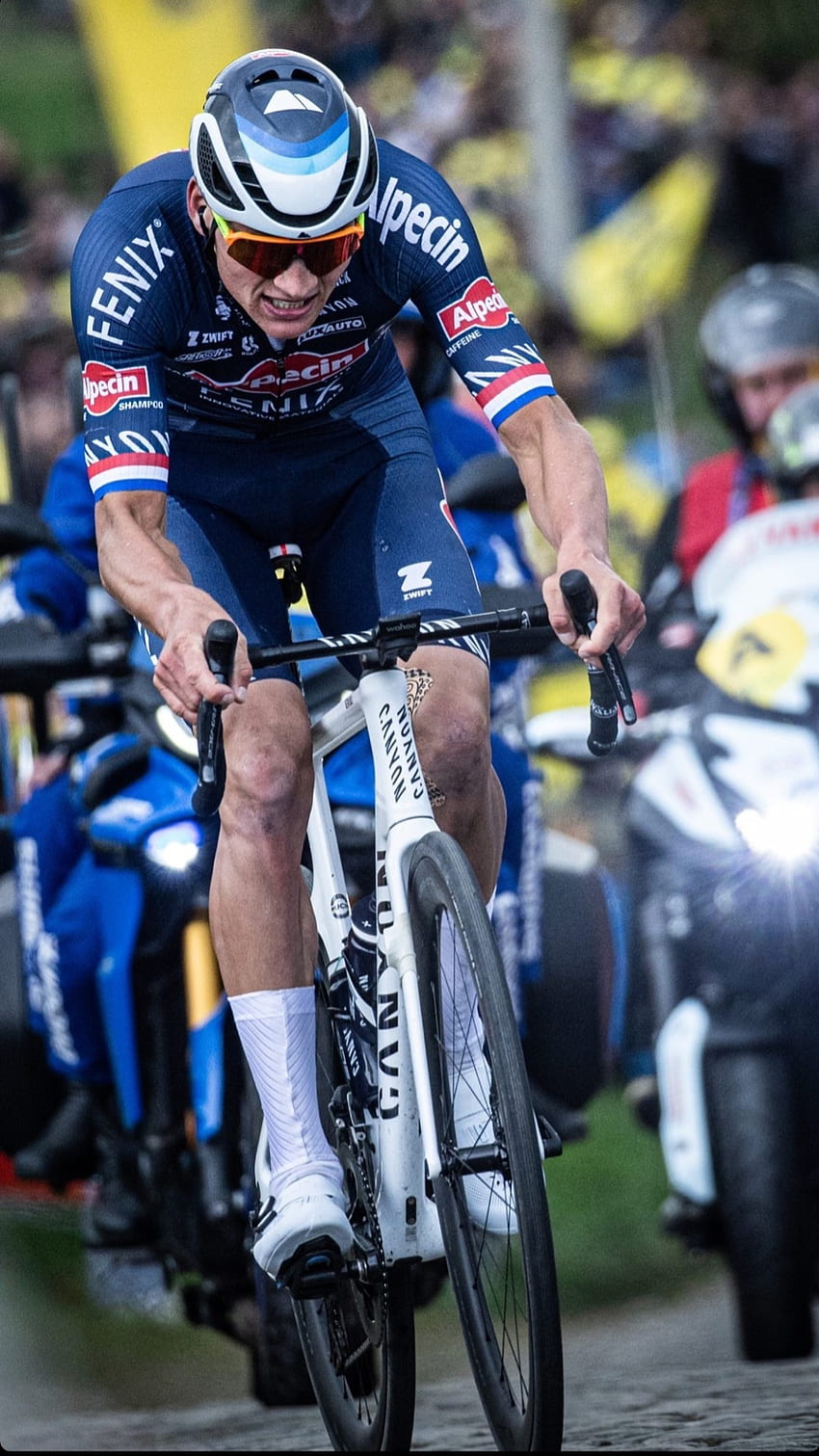 Mathieu Van Der Poel, rvv, brukowiec, mvdp, jazda na rowerze Tapeta na telefon HD