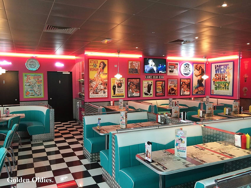 Looks like a great pace to stop and eat while on a road trip. Next, Retro Diner HD wallpaper