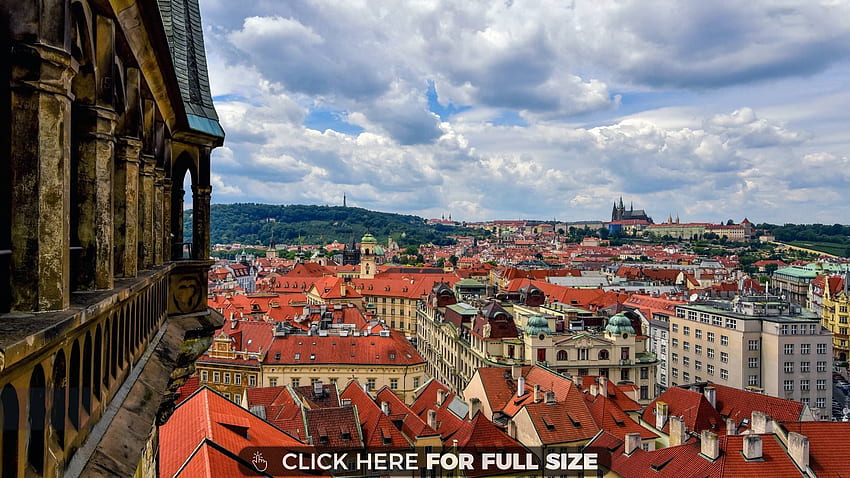 Download wallpaper 1350x2400 city, buildings, architecture, roofs, prague  iphone 8+/7+/6s+/6+ for parallax hd background