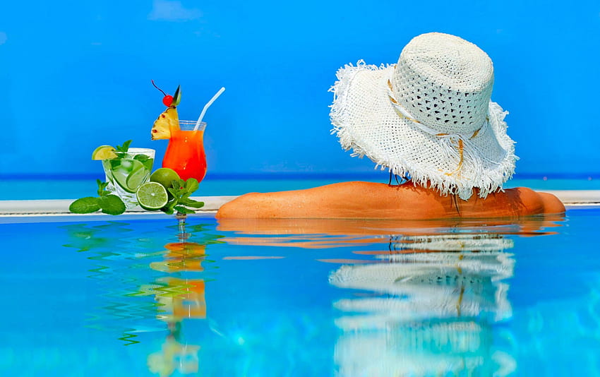 *Bienvenido verano*, mar, naturaleza, agua, bassen fondo de pantalla