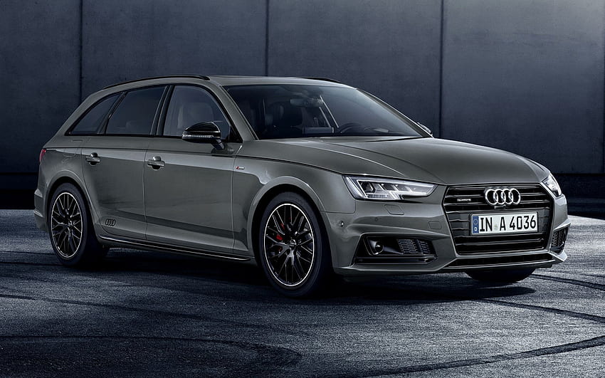 Audi A4 Avant Black Edition - and HD wallpaper