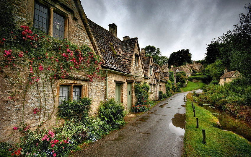 Countryside Splendor France, French Countryside Landscape HD wallpaper