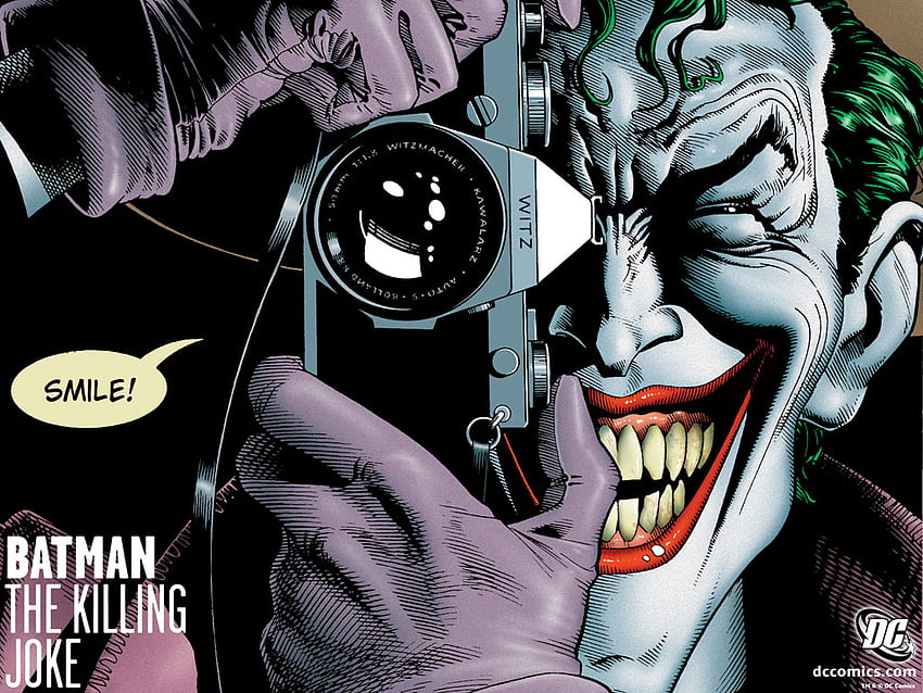 The Killing Joke, Joker mit Kamera HD-Hintergrundbild