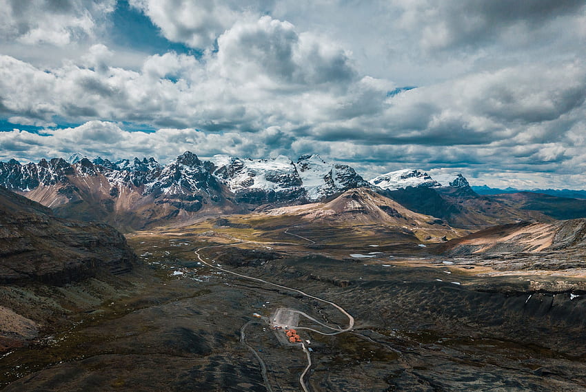 Nature, Montagnes, Nuages, Vue d'en haut, Vertex, Tops, Pérou Fond d'écran HD