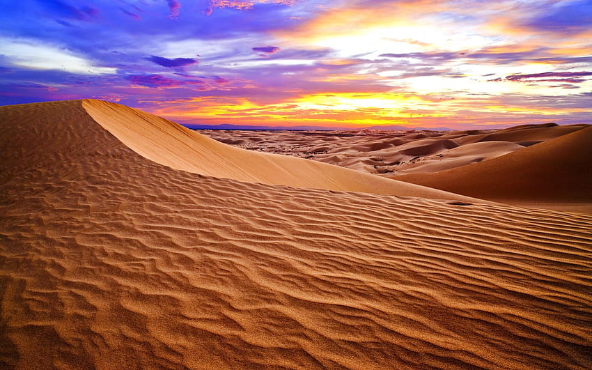 砂漠、空、自然、砂 高画質の壁紙