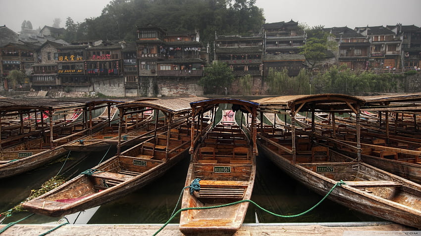 Chinese Boats Ultra for U , tablet & smartphone – Best Background HD wallpaper