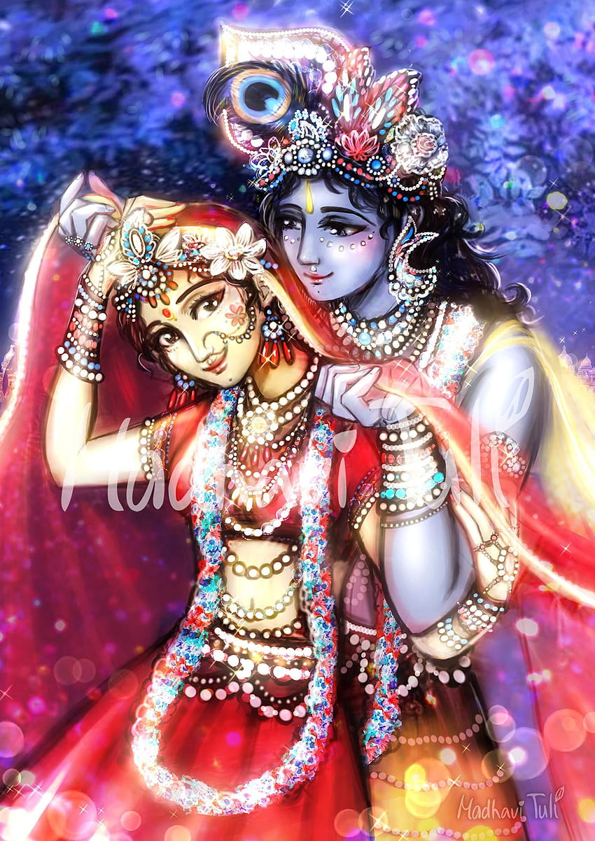 Plik Shri Krishna Z Shri Radha Wysoka Jakość. Etsy. Kryszna, malarstwo Kryszna radha, sztuka Kryszny, Kryszna Leela Tapeta na telefon HD